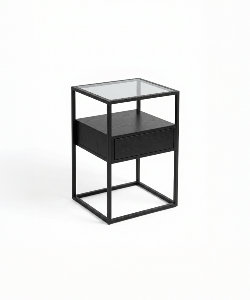 Chevet Zephora – Design minimaliste et structure métallique