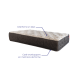Matelas Masseö – Ressorts ensachés, latex naturel & mémoire de forme