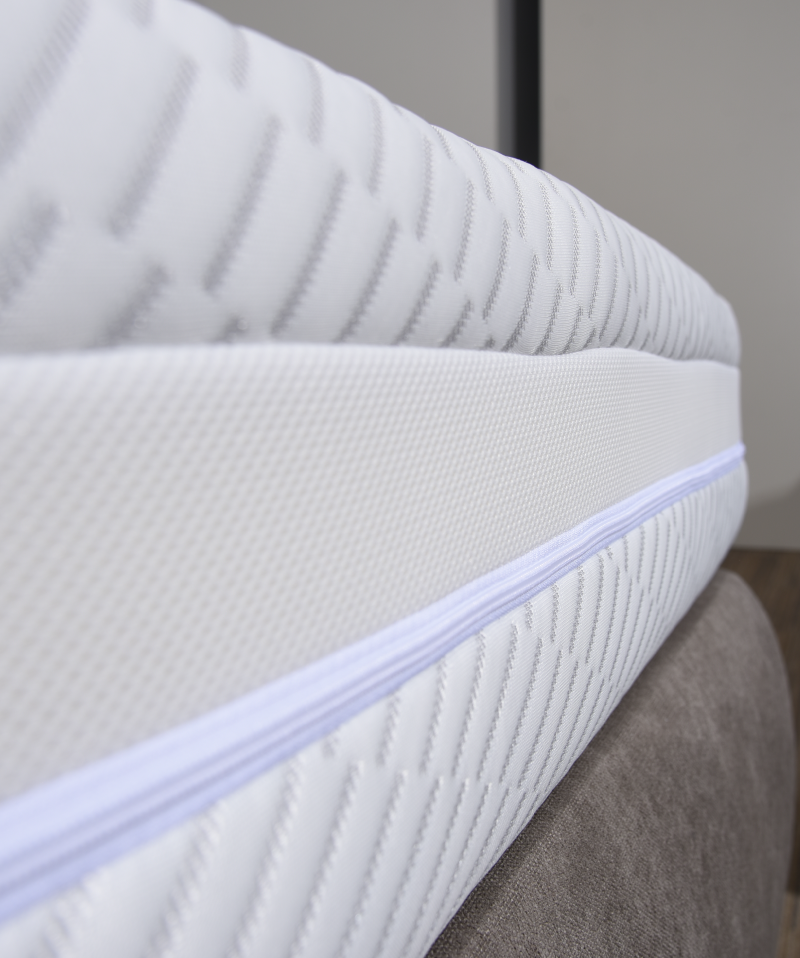 Matelas Cassis – Ressorts ensachés & mousse Visco Gel