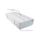 Matelas Mont-Blanc – Confort hôtelier moelleux & maintien ciblé