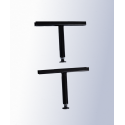 2 pieds centraux pour sommier – Fixation stable des sommiers doubles