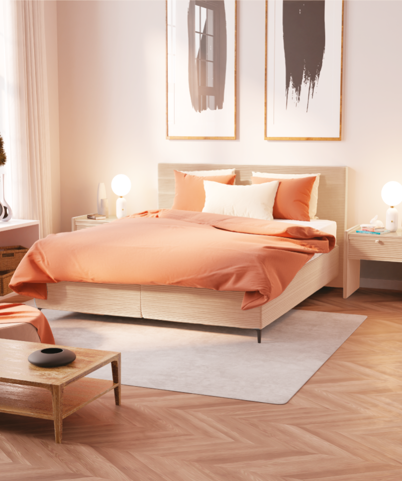 Boxspring Pico – Style moderne et confort stable