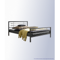 Lit Holly – Métal anthracite et style industriel