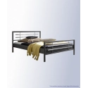 Lit Holly – Métal anthracite et style industriel