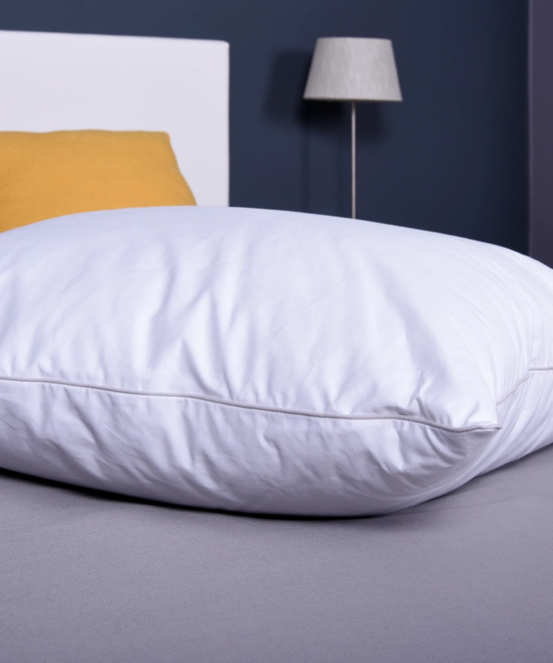 Oreiller Duv'Shine – Duvet et plumettes pour un maintien souple