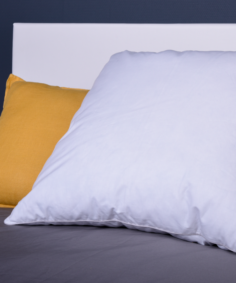 Oreiller Duv'Shine – Duvet et plumettes pour un maintien souple
