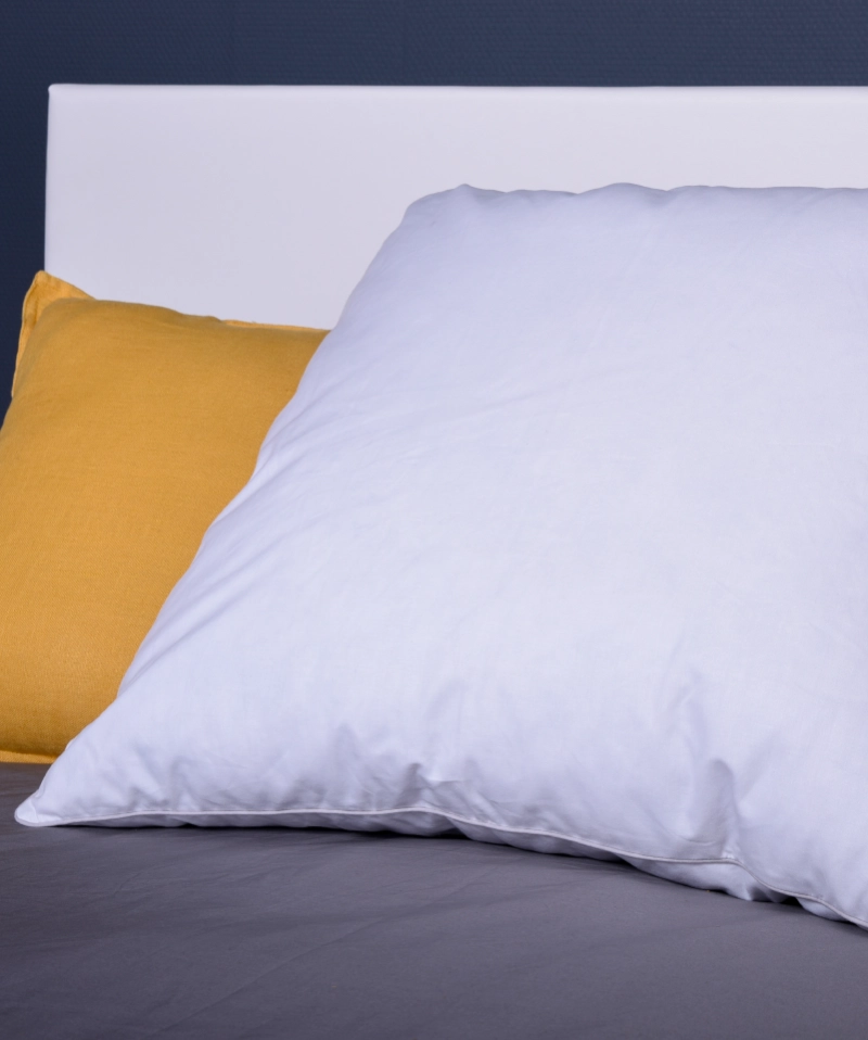 Oreiller Duv'Shine – Duvet et plumettes pour un maintien souple
