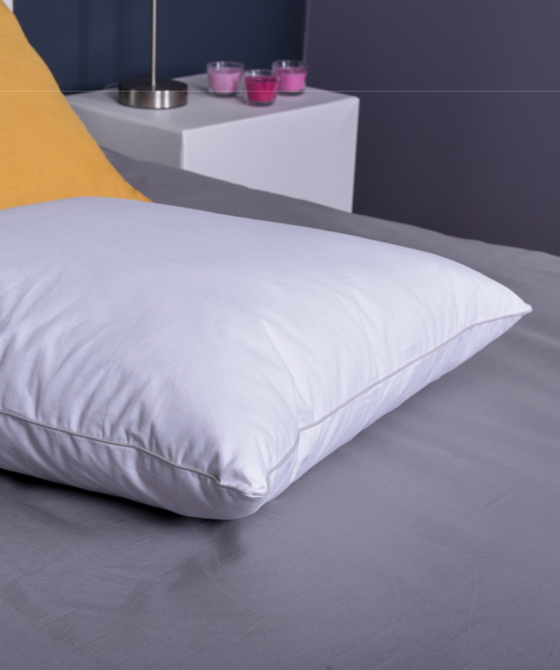 Oreiller Duv'Star – Duvet naturel et soutien mi-ferme