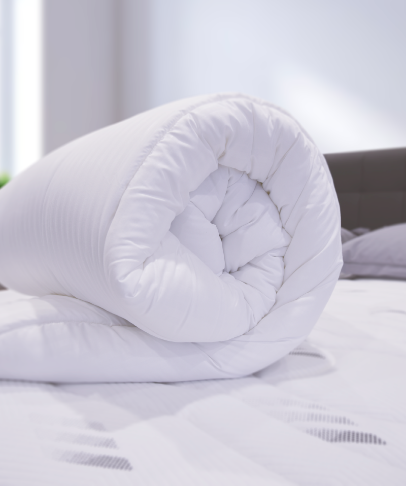 Couette synthétique Okö – Moelleuse, chaude et économique