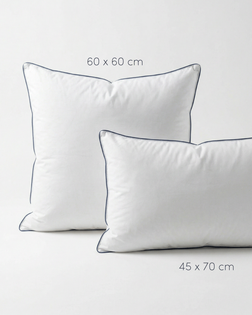 Deux formats : carré ou rectangle, a associer pour créer une chambre élégante