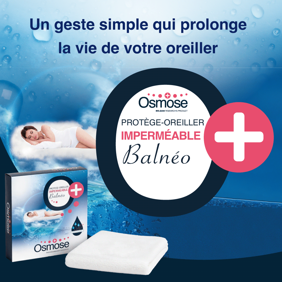 décrouvrez le protège oreiller Balnéo
