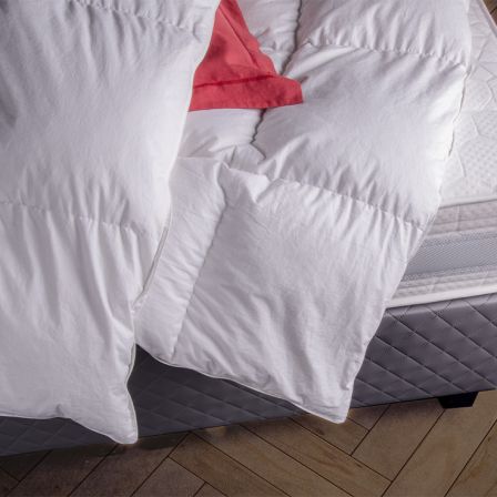 Couette 140x200 marron en polyester 200 g/m² ZEPHYR