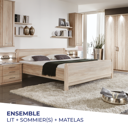 Lit en bois Valencia