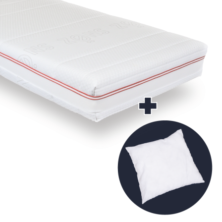 Matelas Icöne 160 x 200 cm + 2 Oreillers Cosy